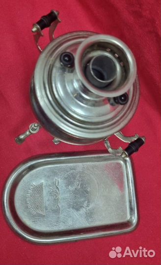 Самовар сувенирный с подносом 