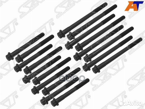 Болт ГБЦ (комплект) toyota 1KD-FTV/2KD-FTV