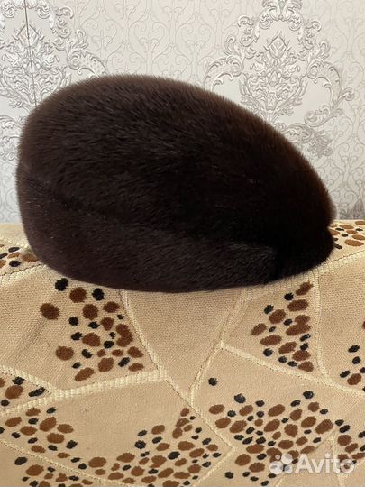 Меховая мужская кепка