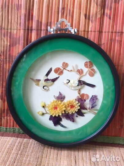 Картина панно «Птицы» Китай