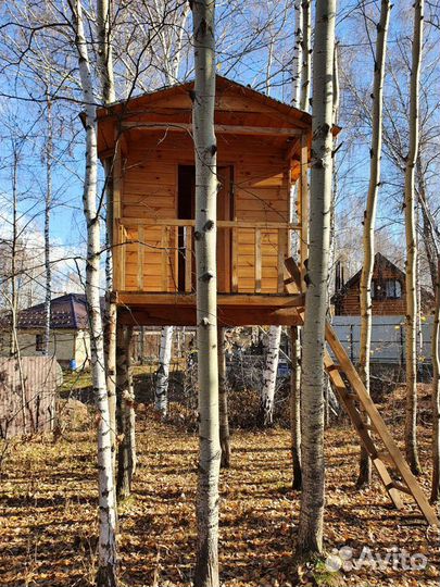 Детский домик на дереве