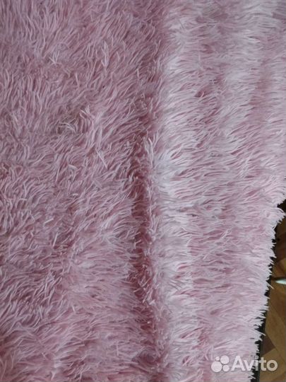 Плед пушистый травка