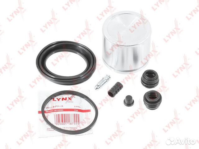 Ремкомплект тормозного суппорта с поршнем lynxauto