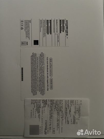 Apple macbook air 13 2022 m2 256gb