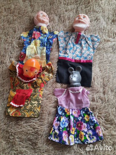 Кукольный театр (игрушки на руку)