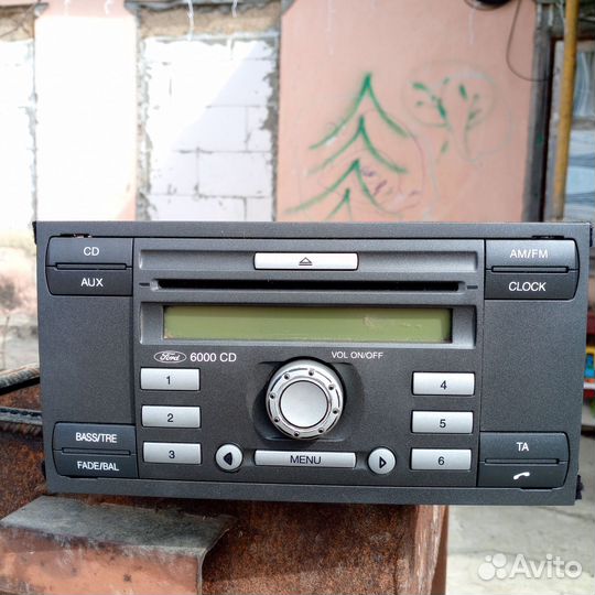 Автомагнитола 2din ford