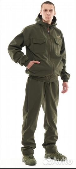 Костюм taygerr Кречет дюспо-флис, хаки, р.44-46/17