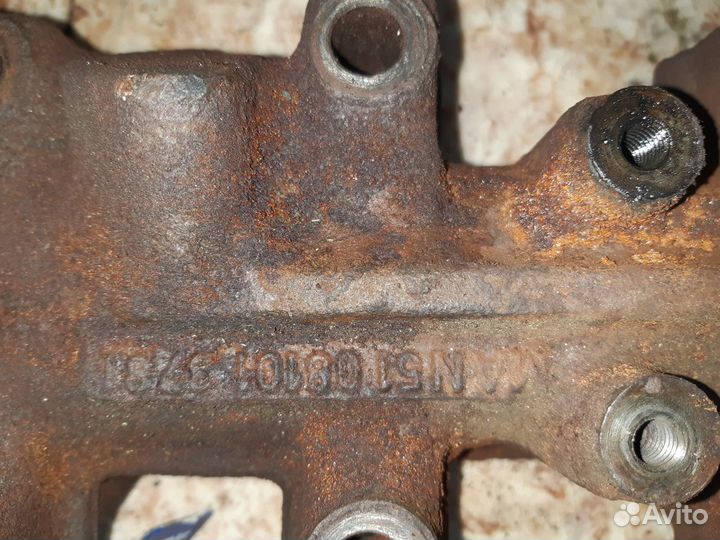 Выпускной коллектор передняя часть D2866 MAN