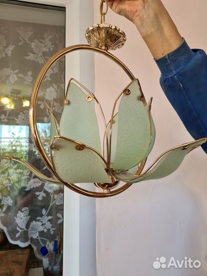 Люстра потолочная бу