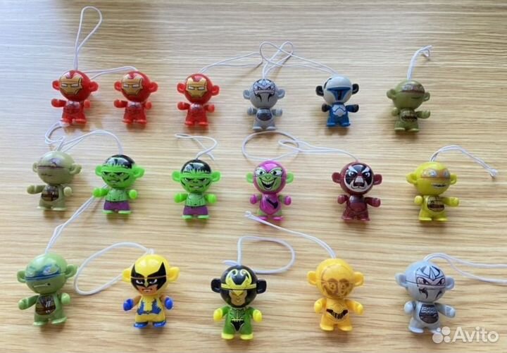 Киндер игрушки разные