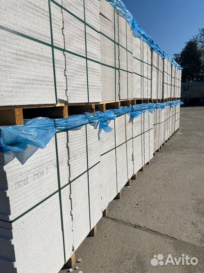 Газоблок в наличии. Отгрузка от 30 м3