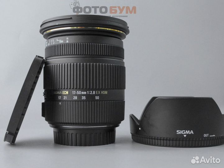 Объектив Sigma 17-50mm f2.8 DC OS