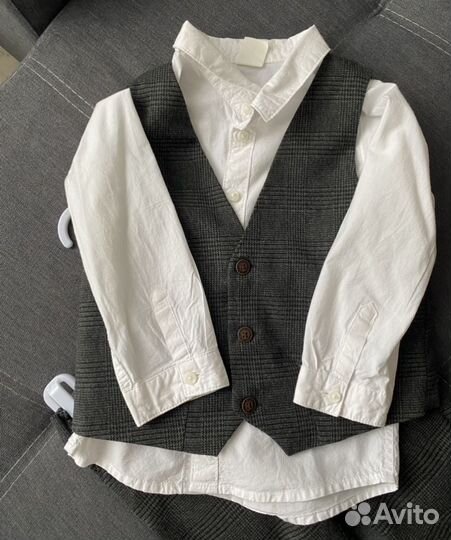 Костюм тройка для мальчика hm 92