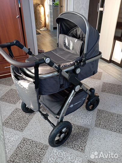 Коляска luxmom 3 в 1 бу