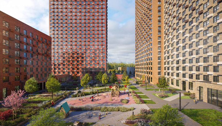 1-к. квартира, 42,9 м², 2/33 эт.