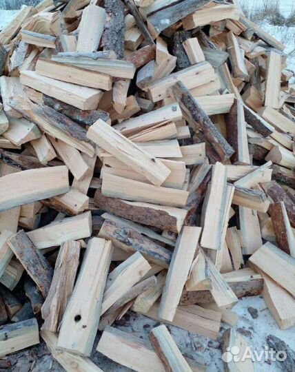 Дрова колотые