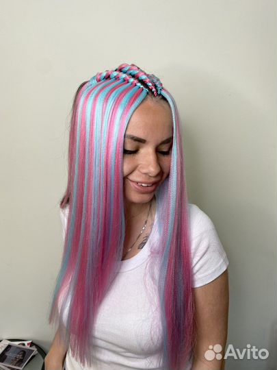 Брейды, Косы с канекалоном