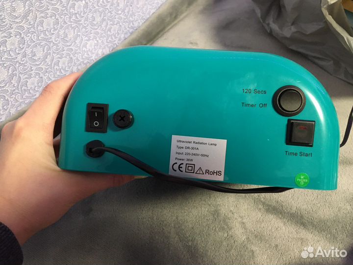 Уф лампа для ногтей