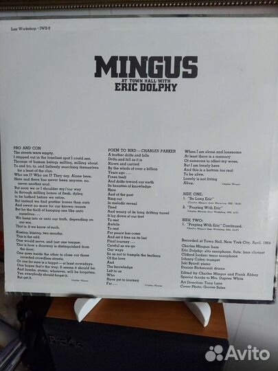 Charles Mingus 1964 LP jazz