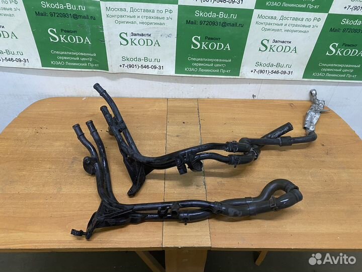 Патрубок системы охлаждения Skoda Octavia A5