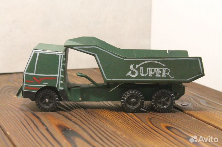 Советская Игрушечная Машинка Самосвал СССР Ретро