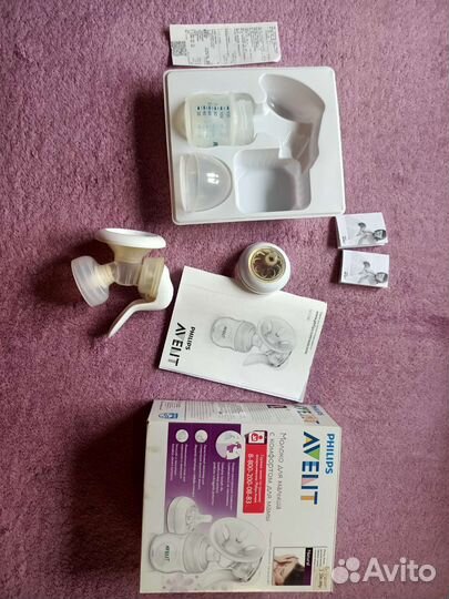 Молокоотсос avent ручной