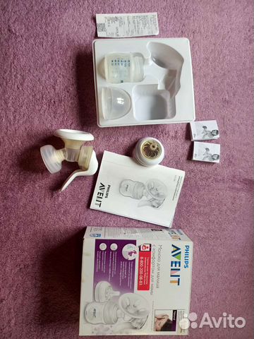 Молокоотсос avent ручной