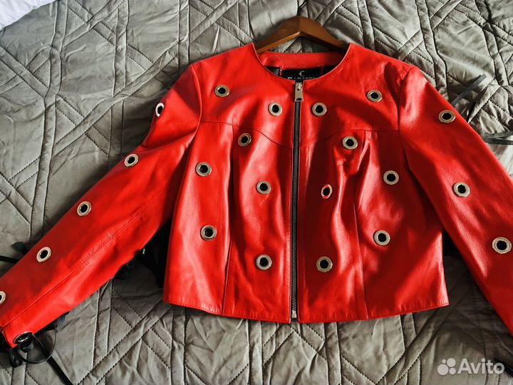 Куртка кожаная женская