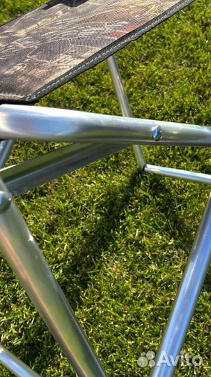 Стул-кресло с подлокотниками складной туристическ