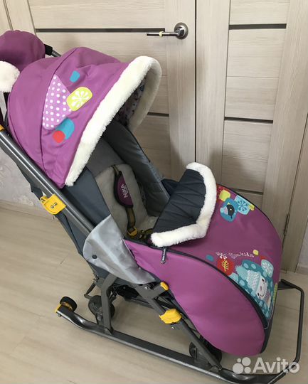 Санки коляска ника 7 8