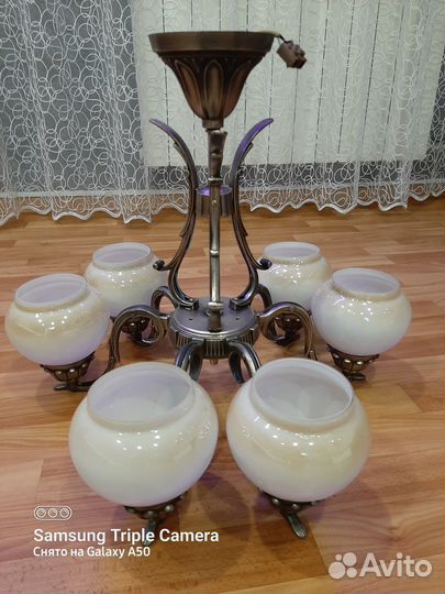 Люстра подвесная потолочная