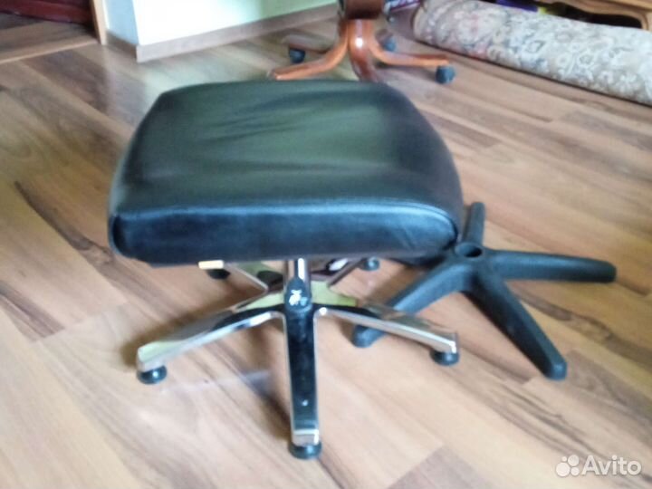 Кресло оттоманка банкетка кожа натуральная