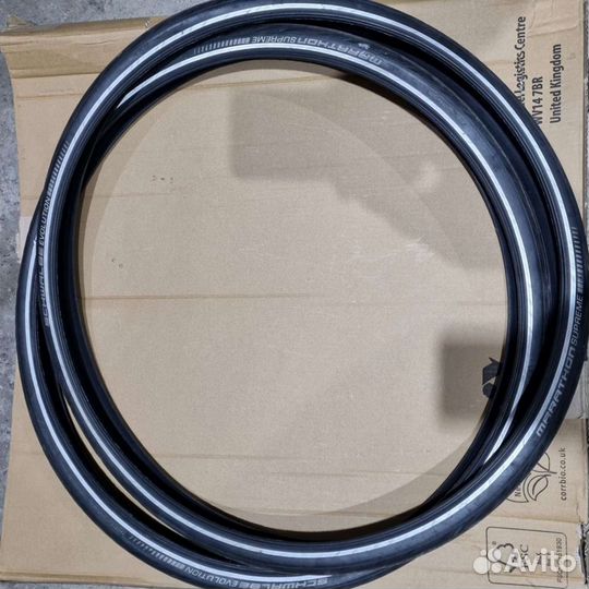 Пара шин кевлар Schwalbe Marathon Supreme 28x1,4