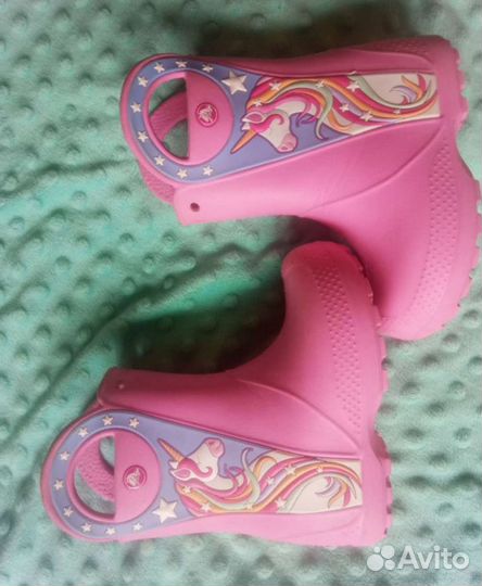Резиновые сапоги crocs c8