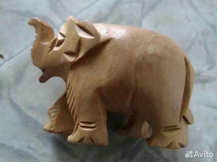 Слоник деревянный, 5см