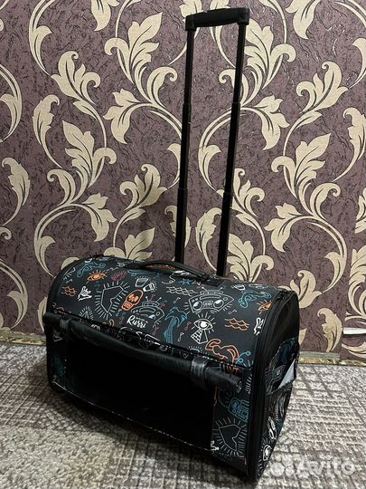 Сумка на колёсах / переноска для кошек и собак