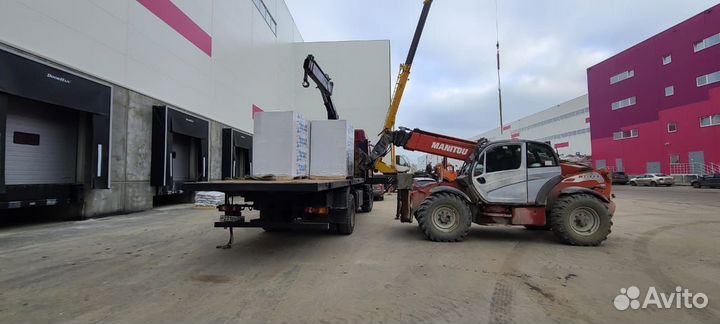 Пенобетон и газобетон с доставкой