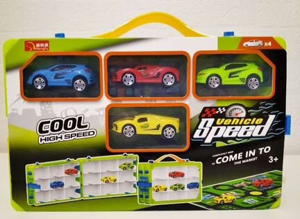 Кейс с гоночными машинками