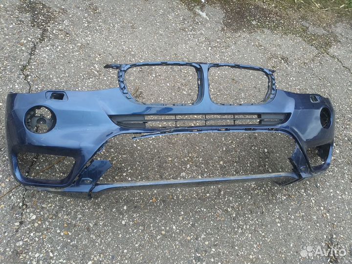 Бампер передний BMW X3 F25 рестайлинг
