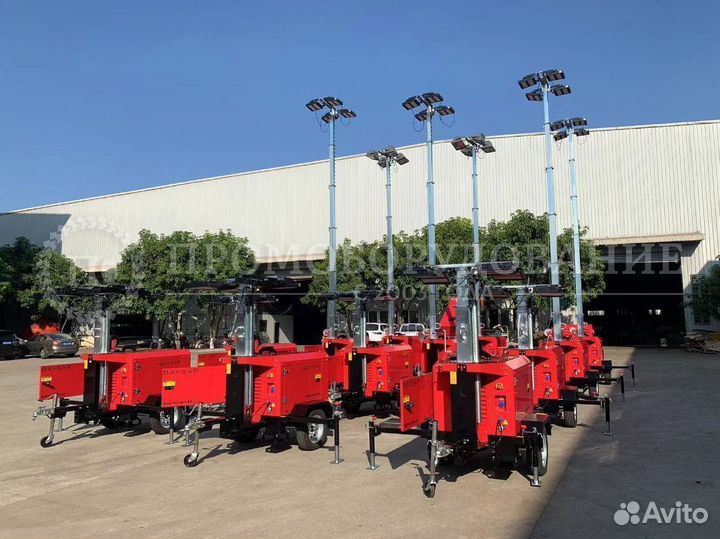 Осветительная мачта дизельная