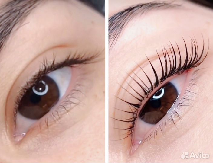 Ламинирование ресниц + botox