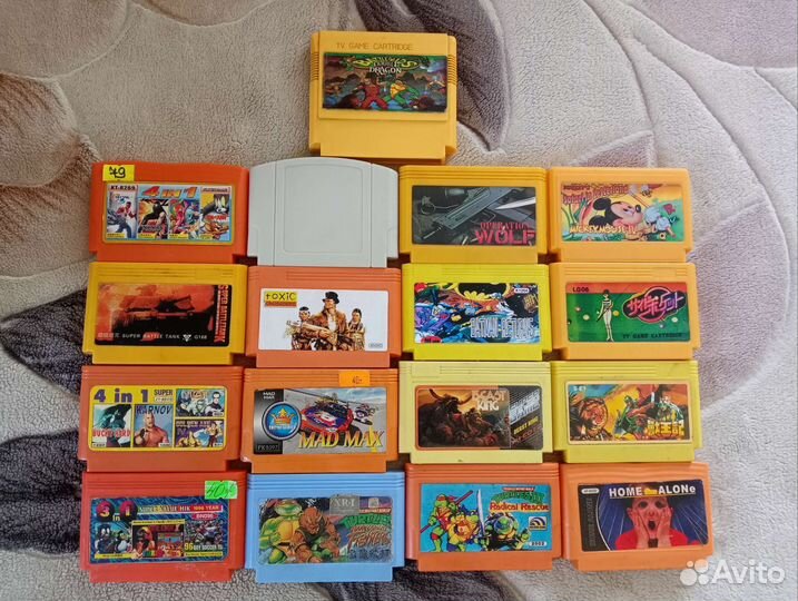 Картриджи dendy,famicom