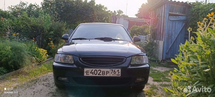 Капот на hyundai accent