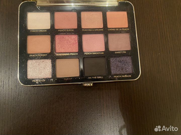 Палетка теней too faced