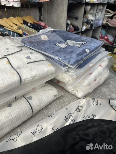 Пижама муслин женская