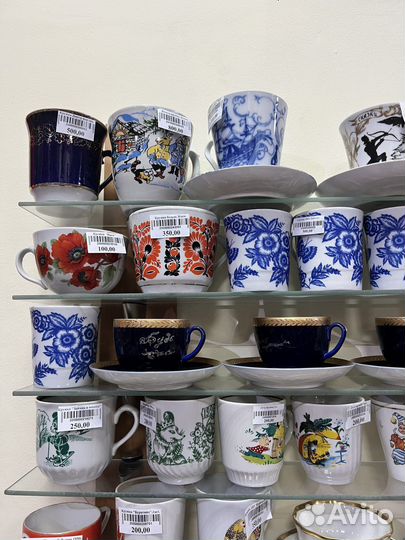 Чайная пара фарфор СССР