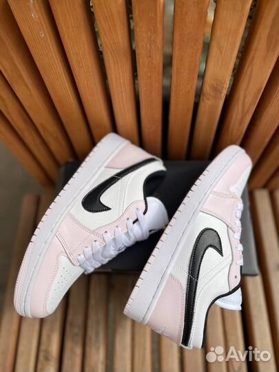 Nike air jordan 1 low р.40 кожа