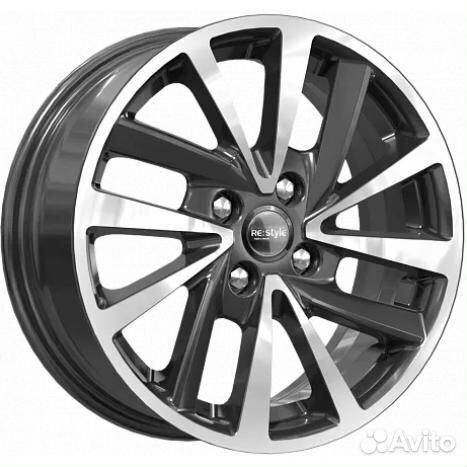 Диски K&K кс899 6x15 4*100 ET36 DIA60.1 Алмаз черный Литой