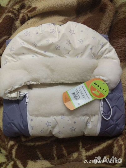 Новый конверт из овечьей шерсти