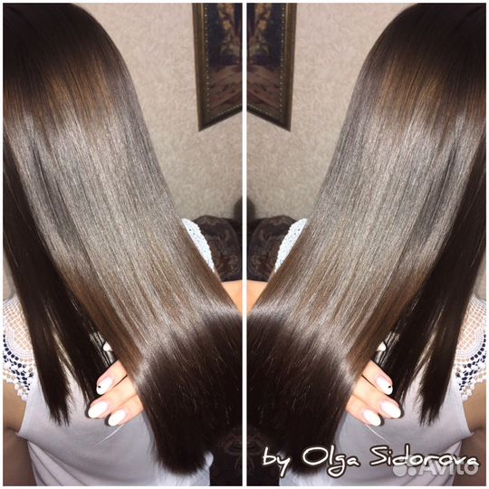 Кератиновое выпрямление волос, ботокс